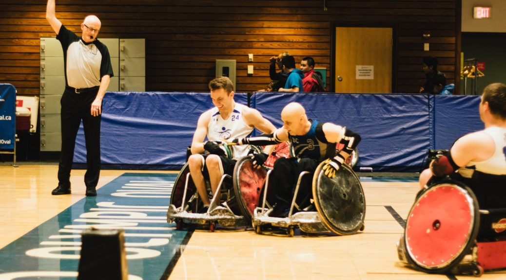 Alberta's Branden Troutman edges out Rod Bitz of Team BC-B at the 2020 Vancouver Invitational.